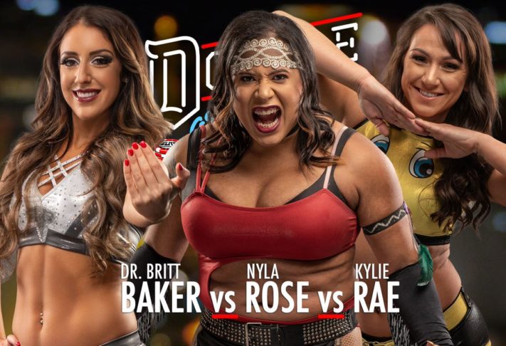 Kylie Rae, Nyla Rose, & Britt Baker AEW