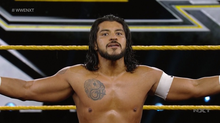 NXT Cruiserweight Champion El Hijo Del Fantasma is now Santos Escobar