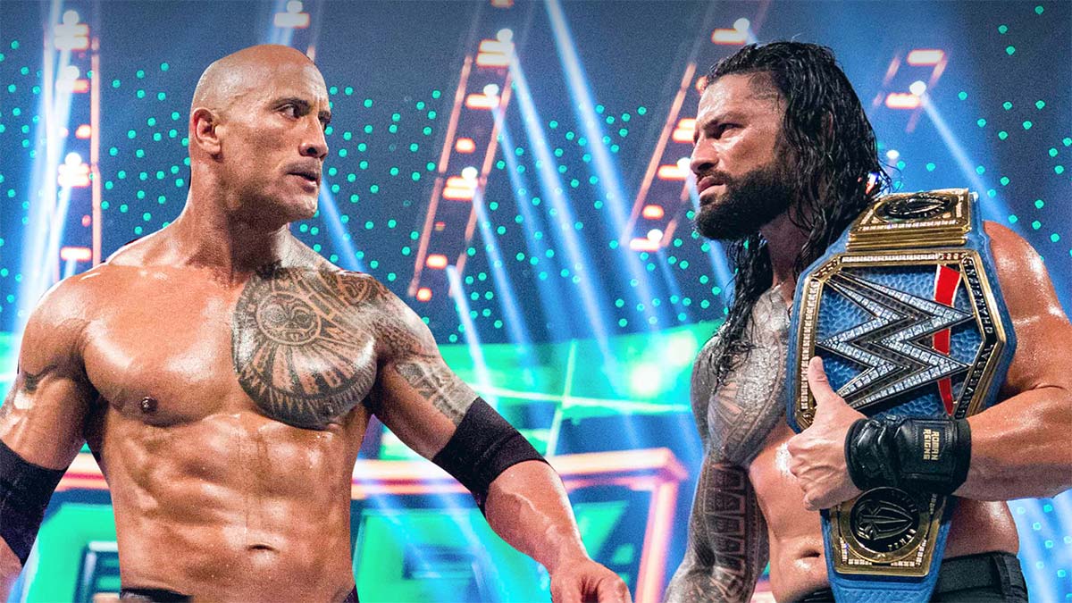 The Rock and Roman Reigns