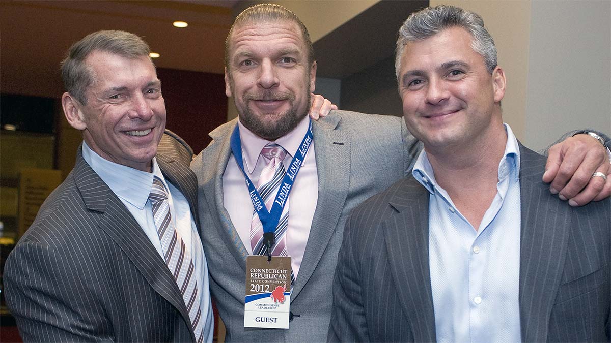 Vince McMahon Triple H Shane McMahon