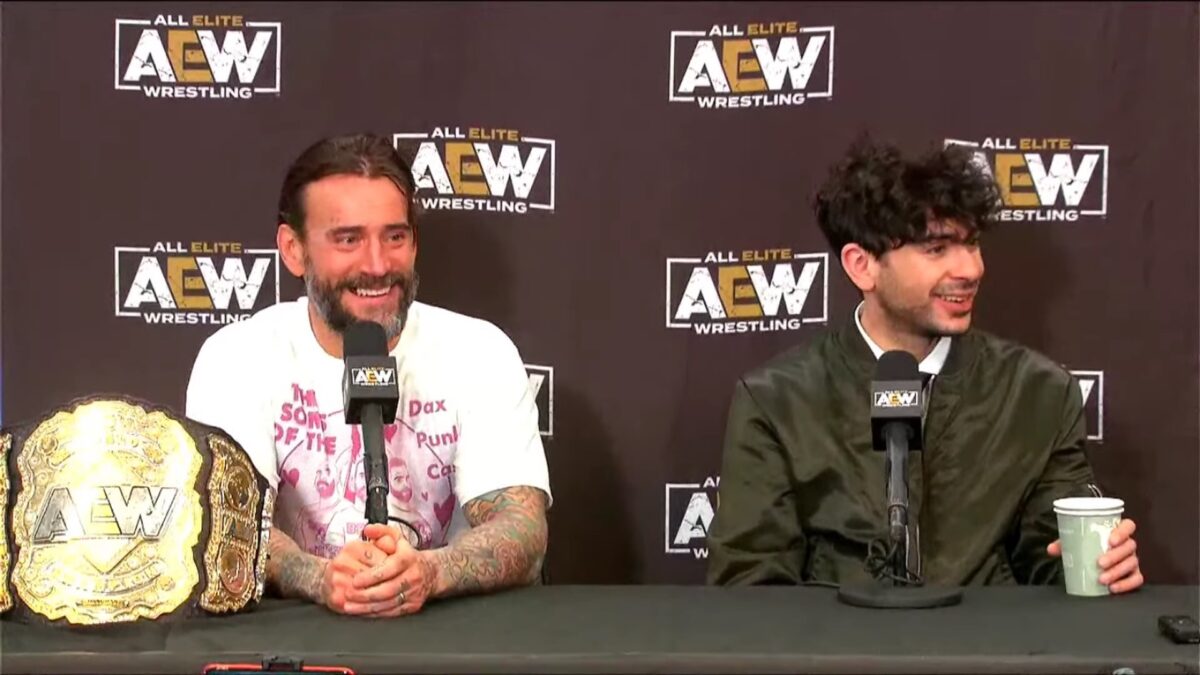 CM Punk and Tony Khan