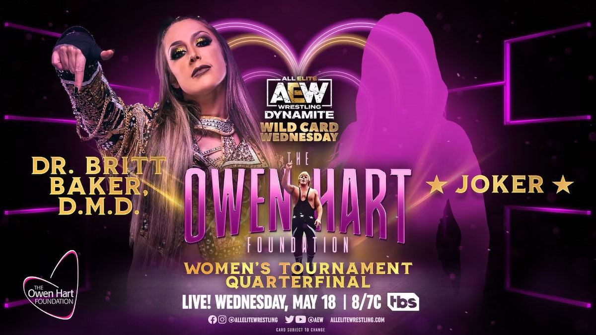 Britt Baker Owen Hart Tournament Mystery Opponent