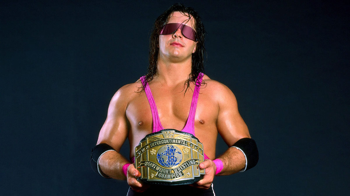 Bret Hart as Intercontinental Champion