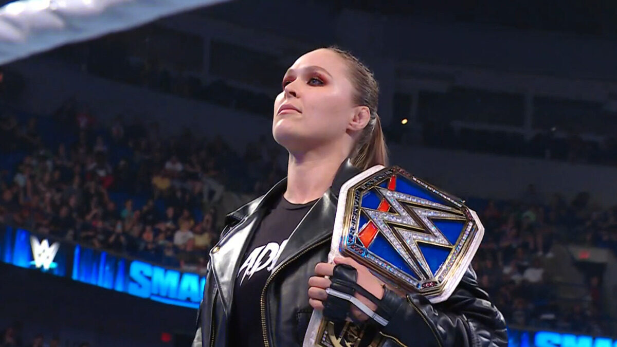 ronda rousey smackdown 