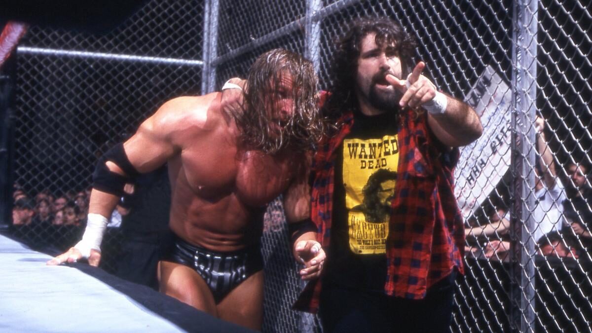 Triple H Cactus Jack Hell in a Cell