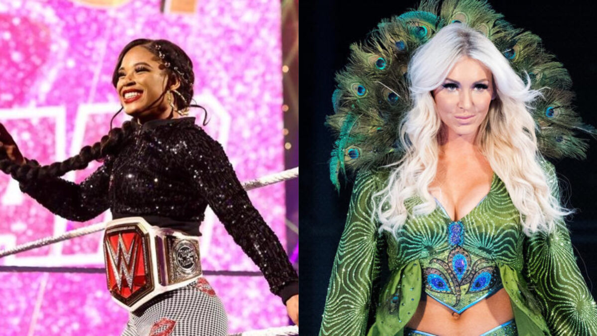 Bianca Belair and Charlotte Flair