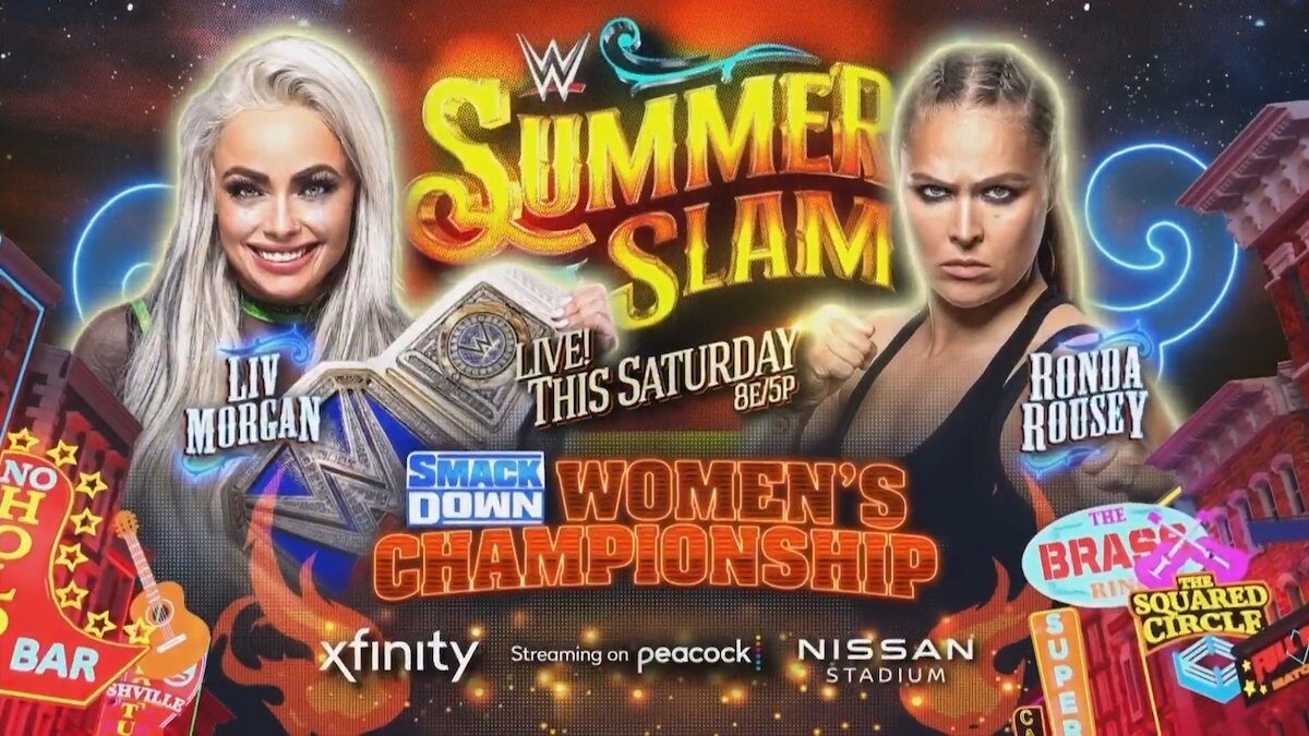 SummerSlam 2022: Liv Morgan vs Ronda Rousey