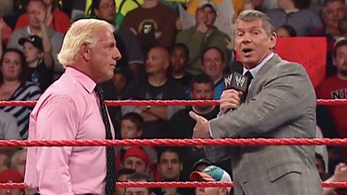 Ric Flair Vince McMahon