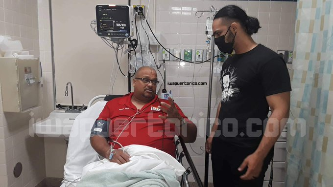 Savio Vega Hospitalized