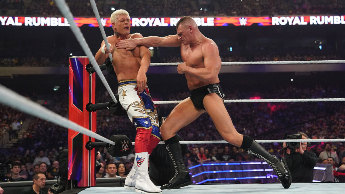 Cody Rhodes Gunther Royal Rumble 2023