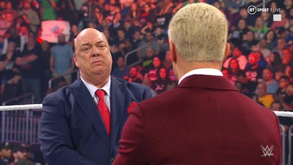 Paul Heyman:Cody Rhodes