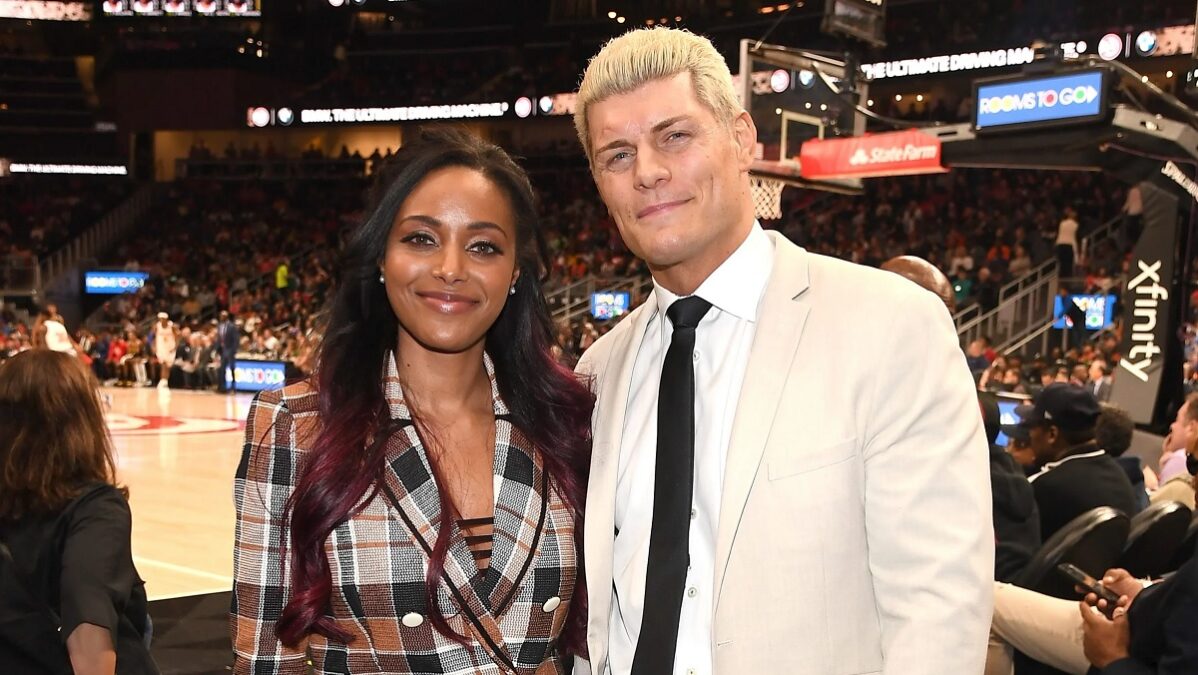 Cody Rhodes with wife Brandi Rhodes