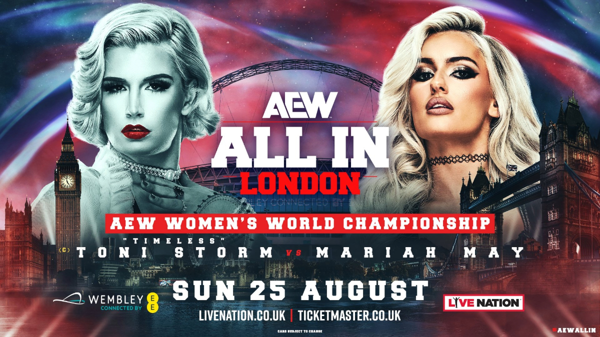 AEW All In Toni Storm vs. Mariah May