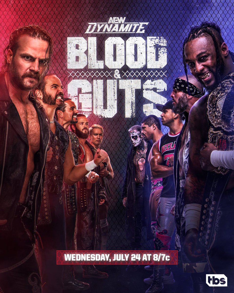 AEW Blood and Guts Poster