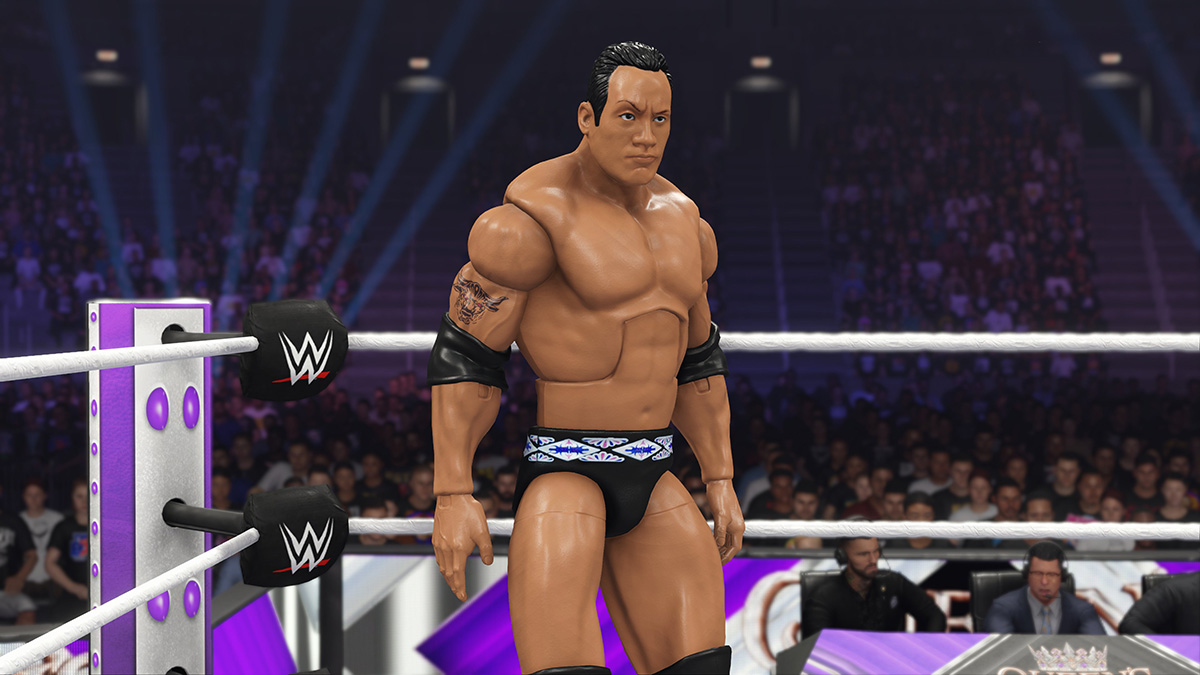 Elite The Rock in WWE 2K24