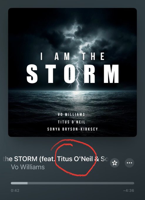 I Am The Storm Titus O'Neil