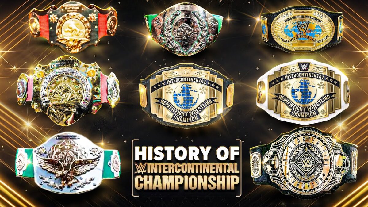 WWE Intercontinental Championship designs