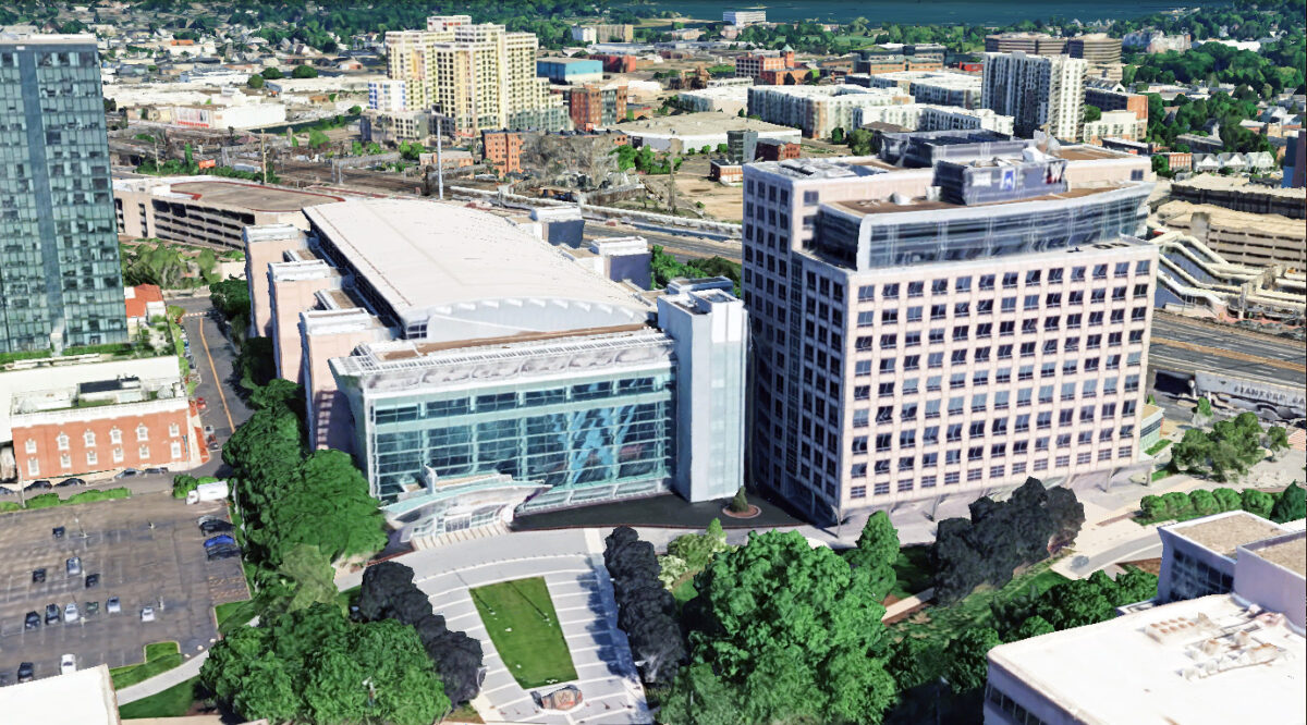 New WWE Headquarters at 1241 E. Main Street in downtown Stamford, CT