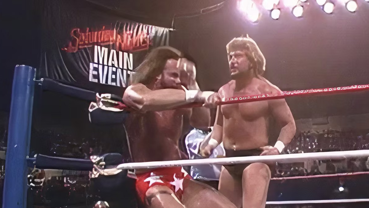 Ted DiBiase and Randy Savage, WWE Saturday Night's Main Event