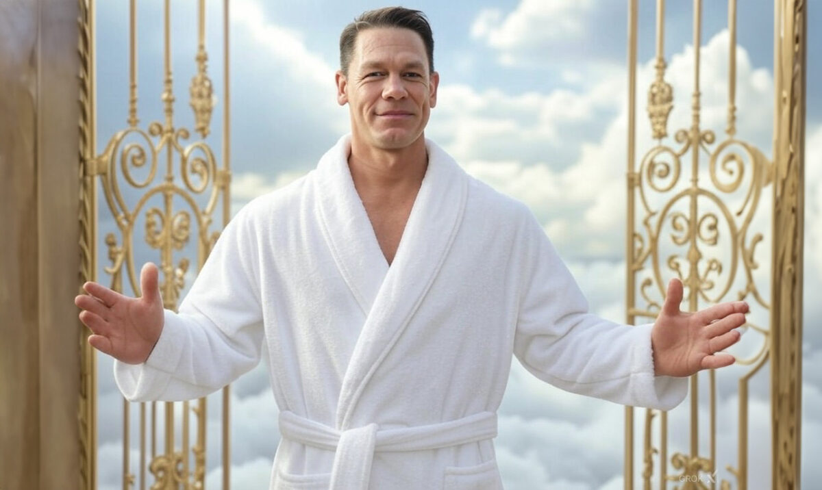 John Cena at the Gates of Heaven