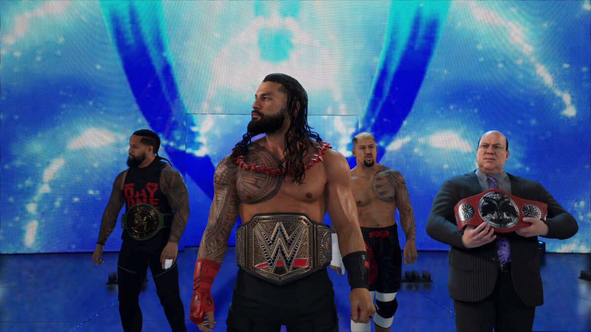 The Bloodline in WWE 2K24