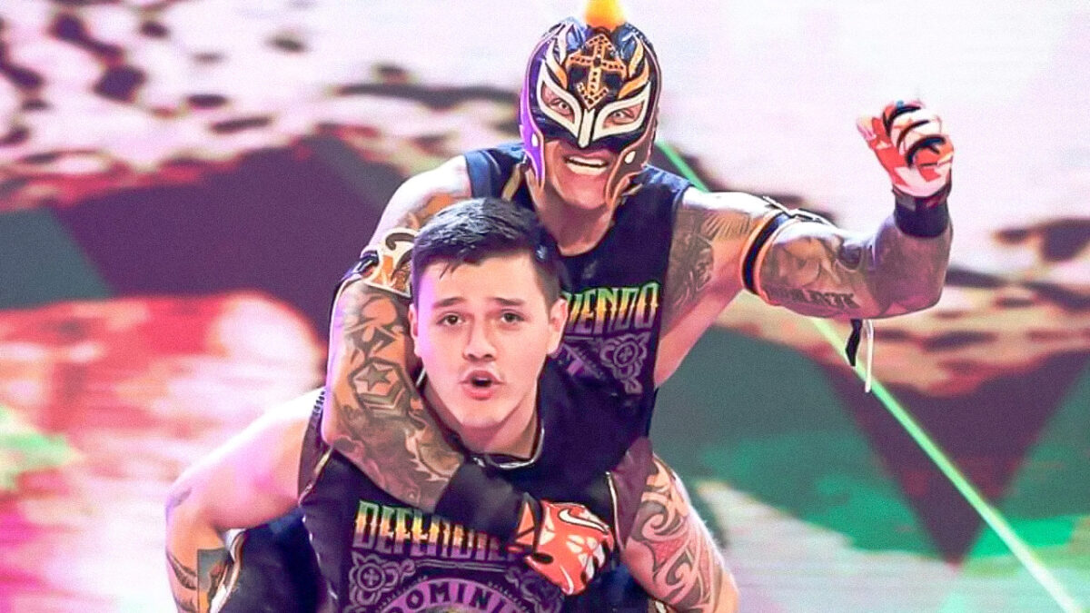 Rey and Dominik Mysterio