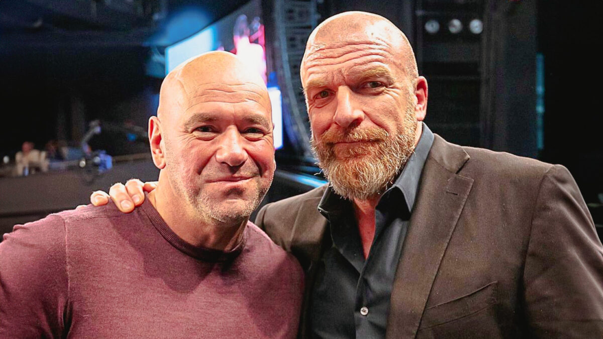 Dana White and Triple H