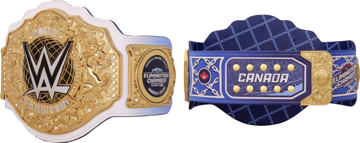 WWE Elimination Chamber 2025 Championship Belt