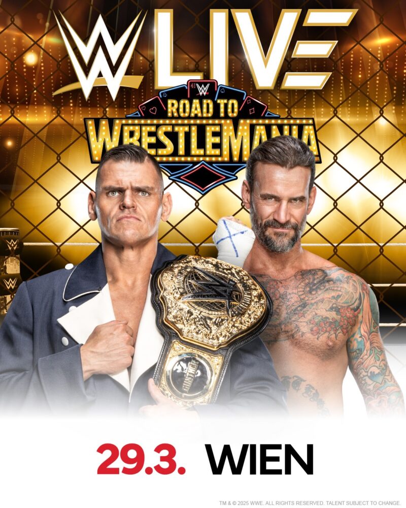 Gunther vs CM Punk before WrestleMania 41