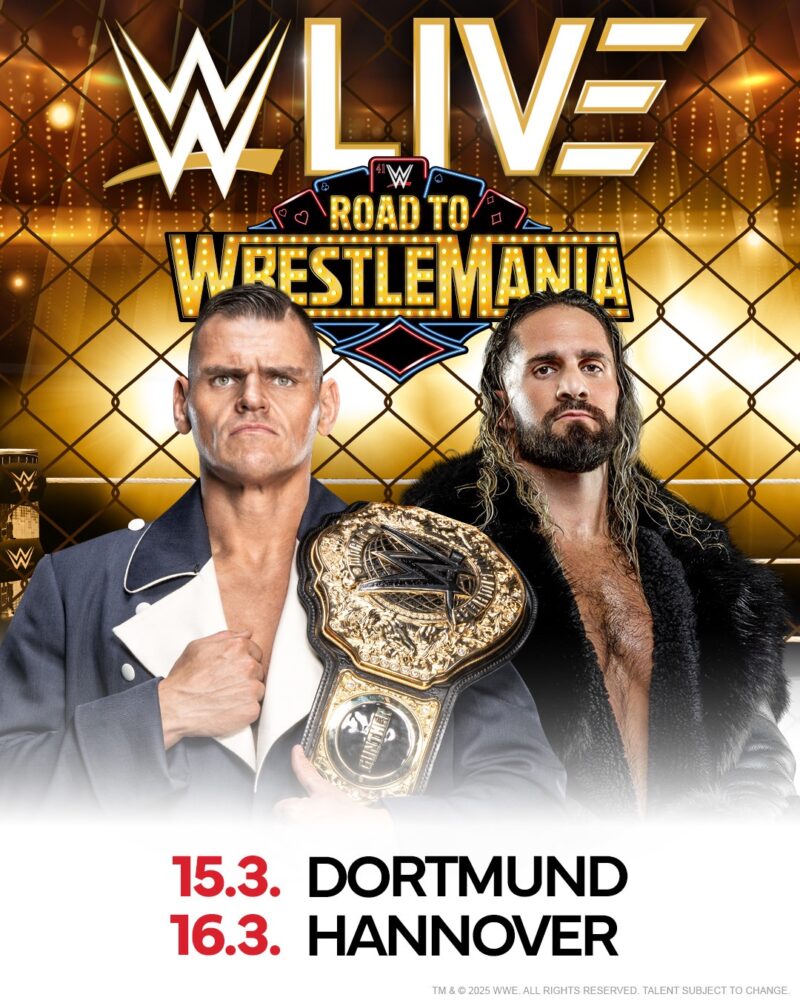 Gunther vs Seth Rollins before WrestleMania 41