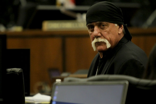 Hulk Hogan in court (Pool Photo via Tampa Bay Times)