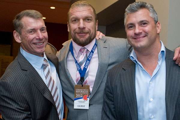 vince triple h shane mcmahon