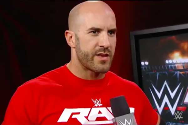 cesaro pissed