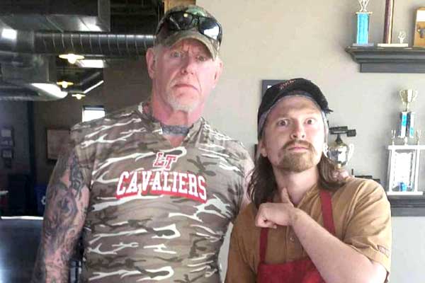 Clarification On The “Undertaker Holding A Cane” Photo Going Around