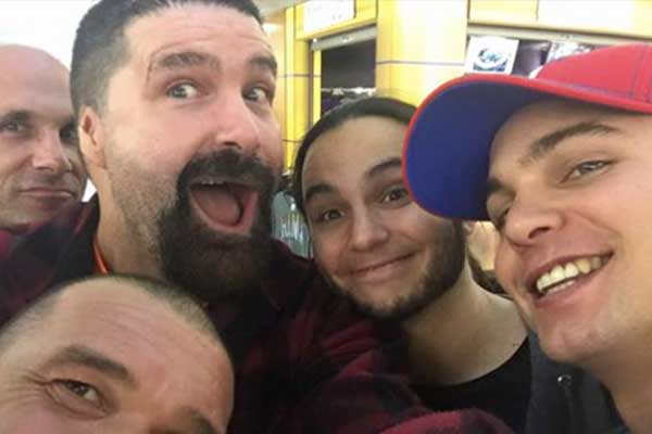 Mick Foley Runs Into The Young Bucks, Daniels & Kazarian