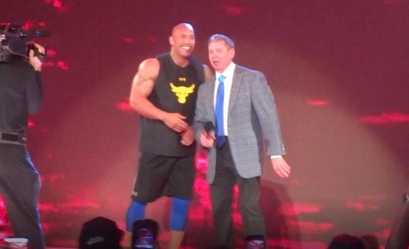 The Rock & Vince McMahon