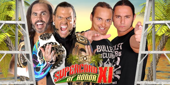 Hardys vs. Young Bucks At ROH Orlando (4/1) is Now a Ladder Match