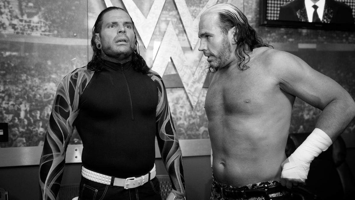 Matt and Jeff Hardy Celebrate Championship Win Backstage