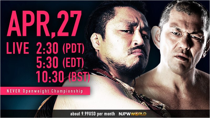 New Champions Crowned in NJPW This Morning