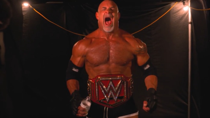 Goldberg backstage