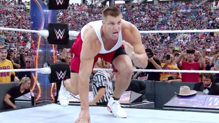 Rob Gronkowski Not Expected To Join WWE