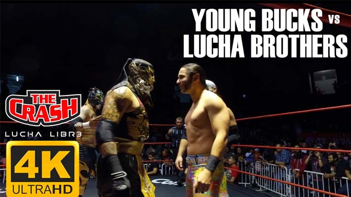 Young Bucks vs. Lucha Brothers: Free Match from Mexico’s Crash Promotion