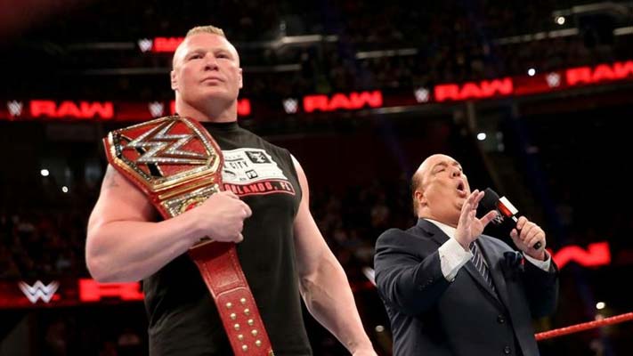 lesnar heyman