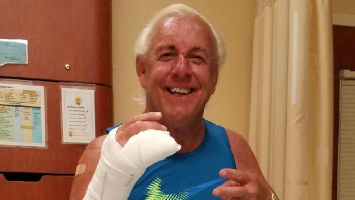 Ric Flair Injures Hand At NBA Finals This Weekend