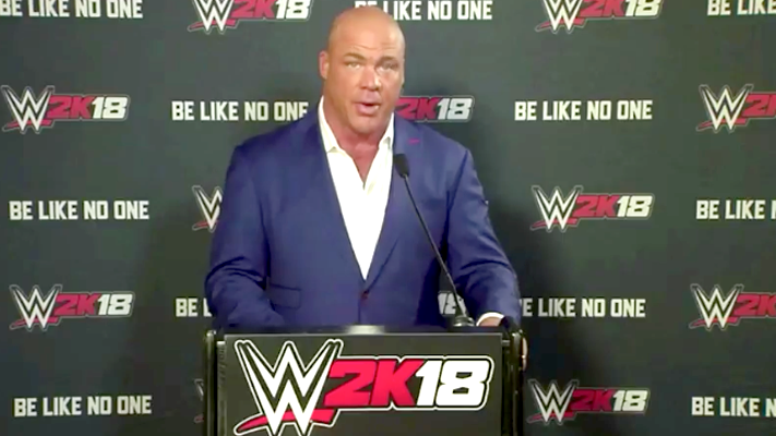 Kurt Angle WWE 2K18 Press Conference Video