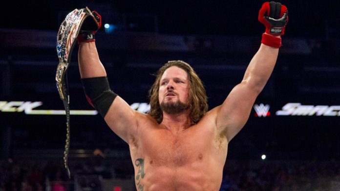 aj styles united states championship