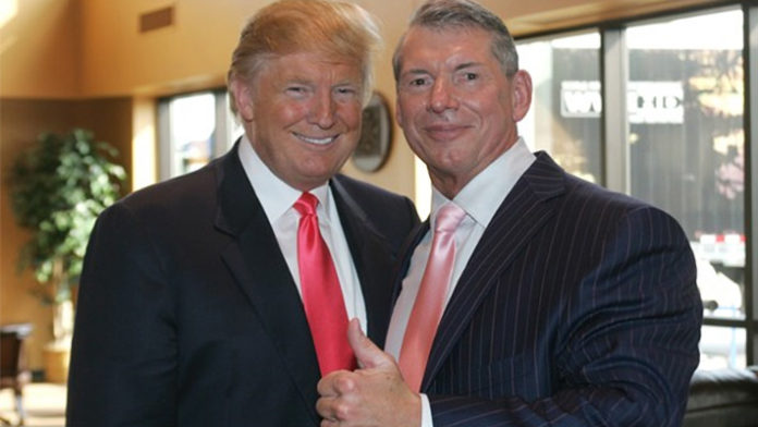 donald trump vince mcmahon