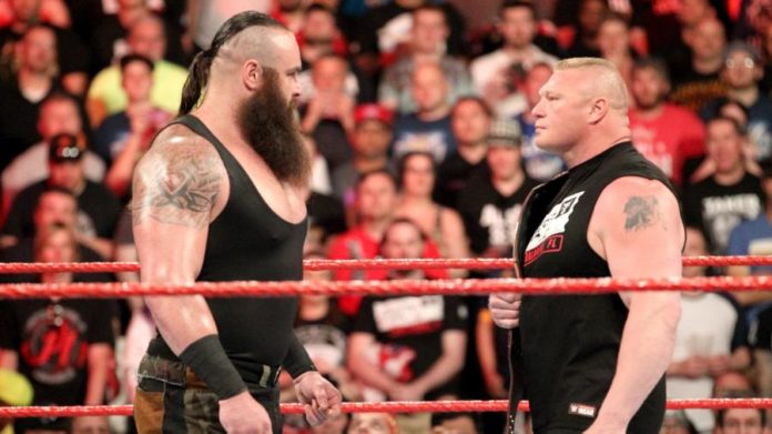 Braun Strowman and Brcok Lesnar