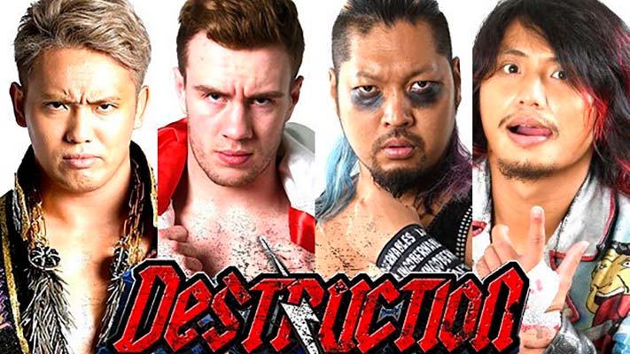 Lineup For NJPW Destruction Events Revealed