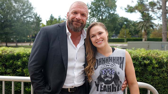 Funny Picture Of Triple H Snapping A Photo Of Ronda Rousey, Why Nigel McGuinness Missed NXT TakeOver